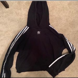 ADIDAS CROPPED HOODIE